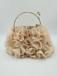 Three-Dimensional Flower Handbags Luxurious Weddings