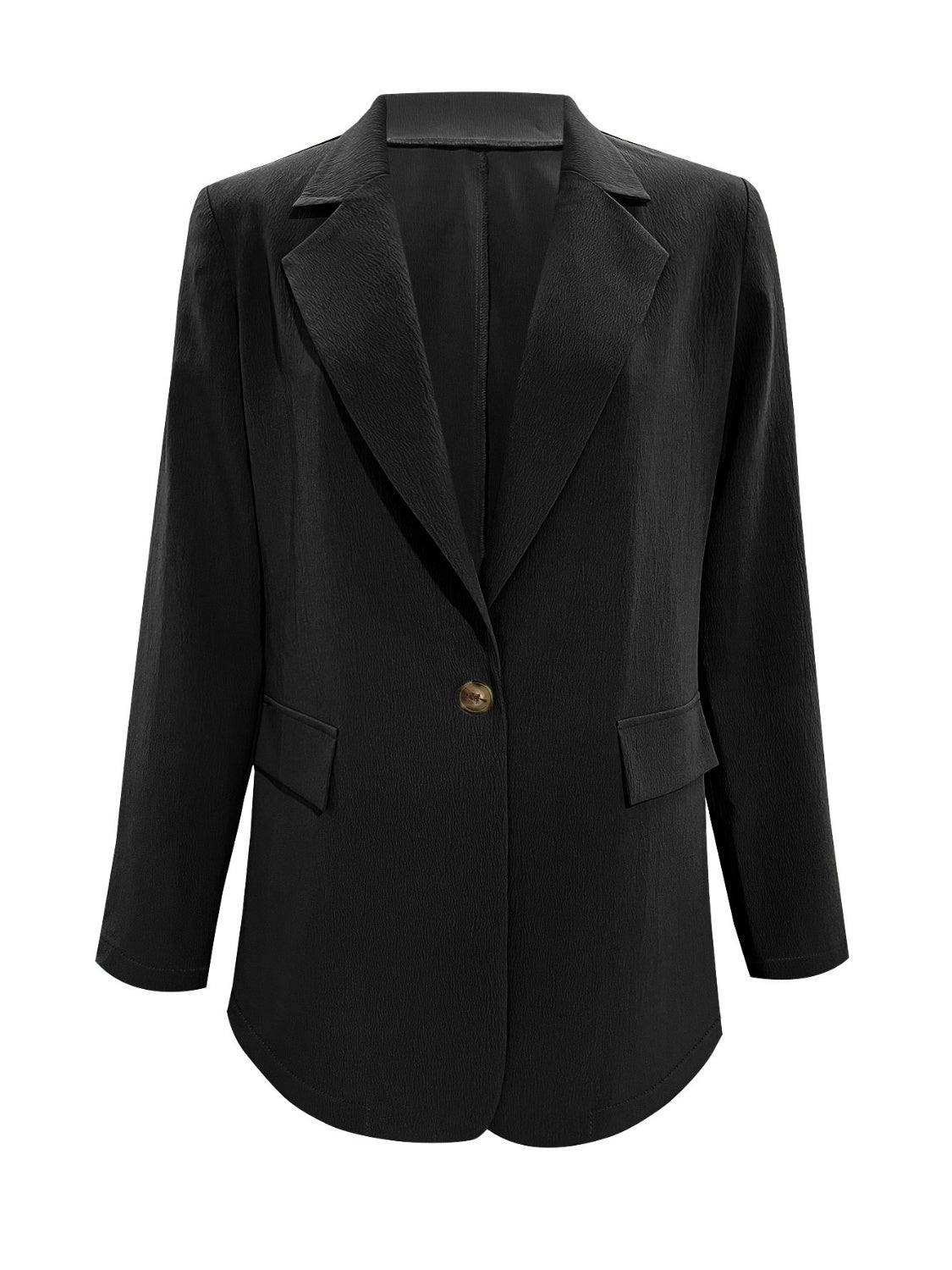 Lapel Collar Long Sleeve Blazer blazers Luxurious Weddings