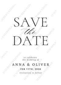 Custom Wedding Invitations #10