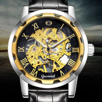 Steel Strip Hollow Gold Manual Mechanical Watch watch Luxurious Weddings