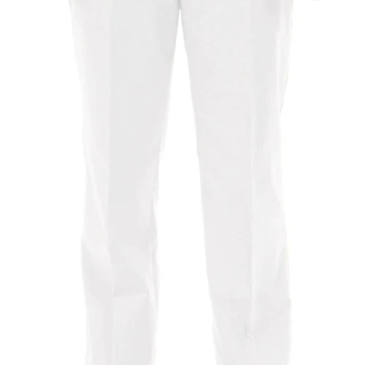 Slim Fit Flat Front Solid Color Formal Dress Pants WHITE Dress Pants Luxurious Weddings