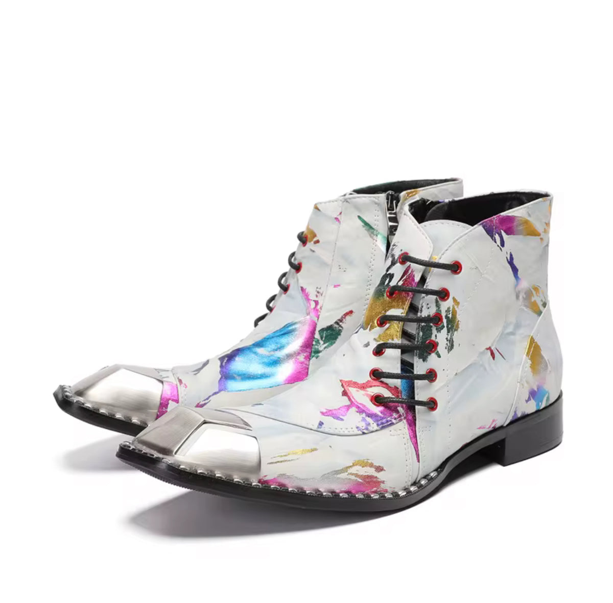 Men’s Square Toe Lace up boots