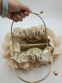 Three-Dimensional Flower Handbags Luxurious Weddings