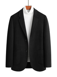 Men's Plus Size Wool Long Sleeve Outerwear Jackets Luxurious Weddings