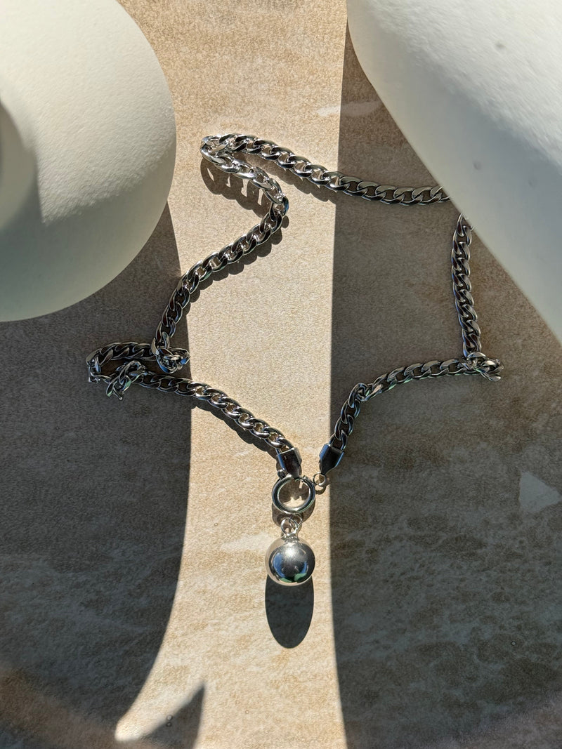 Pōro Toa Silver Necklace