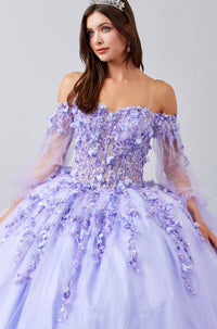 Enchanted Elegance Quincenera Gown Luxurious Weddings