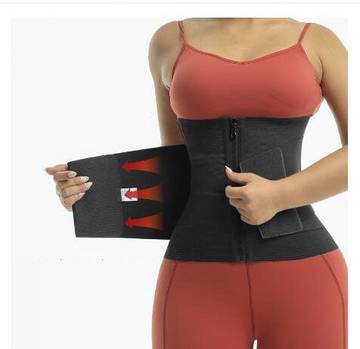 Thin reinforced version Velcro waist belt sweat-inducing body shaping body shaper Luxurious Weddings