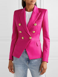 Lapel Collar Long Sleeve Blazer blazer Luxurious Weddings