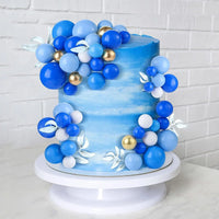 110 Ball Cake Topper Set - Various Sizes Cake Decorations Luxurious Weddings