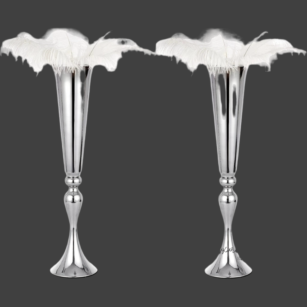 Elegant Metal Tabletop Flower Stand - Versatile Floral Vases