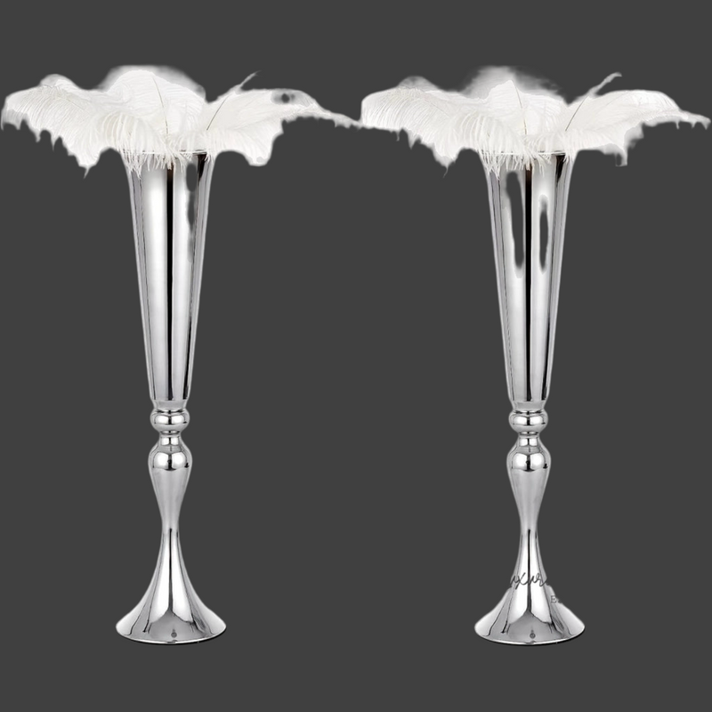 Elegant Metal Tabletop Flower Stand - Versatile Floral Vases
