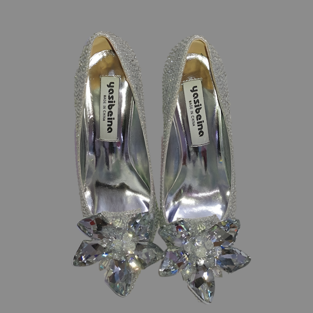 Cinderella Crystal Shoes Heels