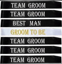 Bachelor Party Sashes