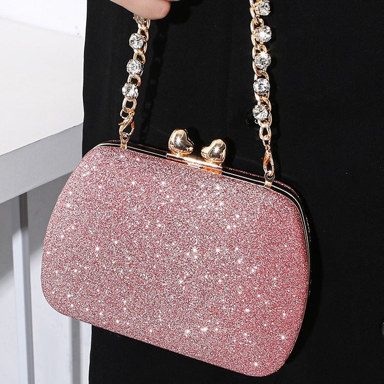 Little Love Water Diamond Chain Bag Handbags Luxurious Weddings