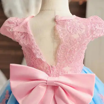 Vintage Birthday Princess Dress girls dresses Luxurious Weddings