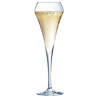 Elegant Crystal Champagne Flutes Set stemware Luxurious Weddings