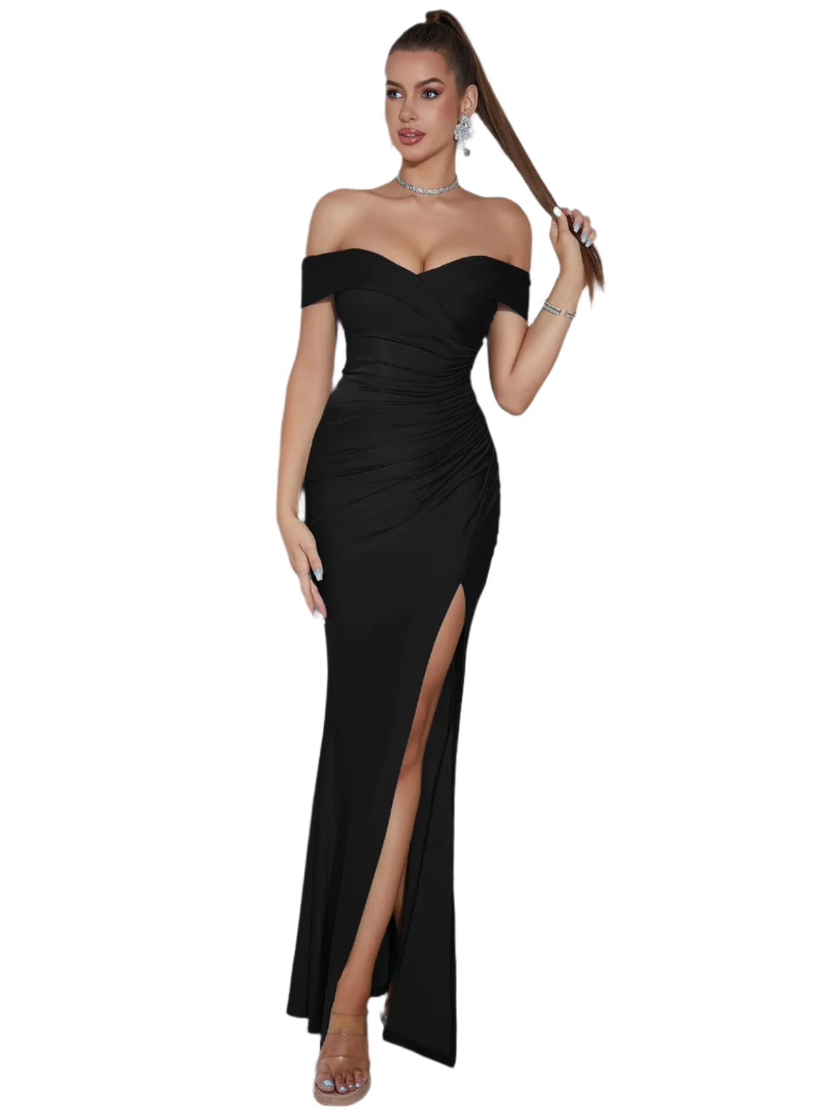 Maxi Long Dress Off Shoulder Strapless Evening Dress Dresses Luxurious Weddings