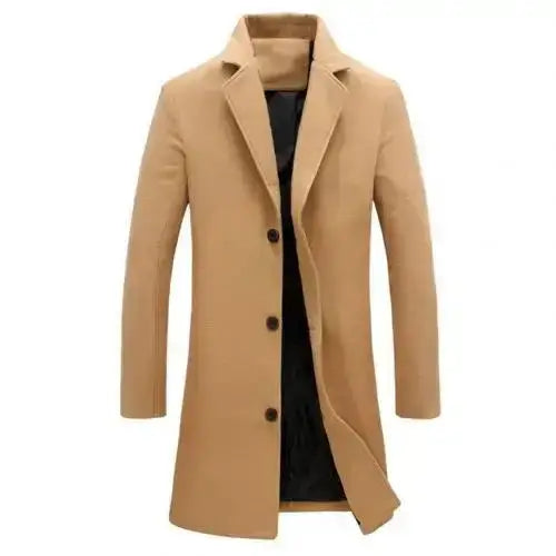 Men's Fashion Woolen Coat Luxurious Weddings