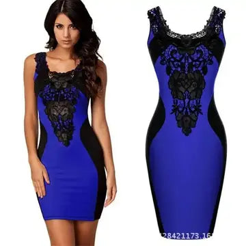 Gothic Embroidered Sleeveless Dress Luxurious Weddings