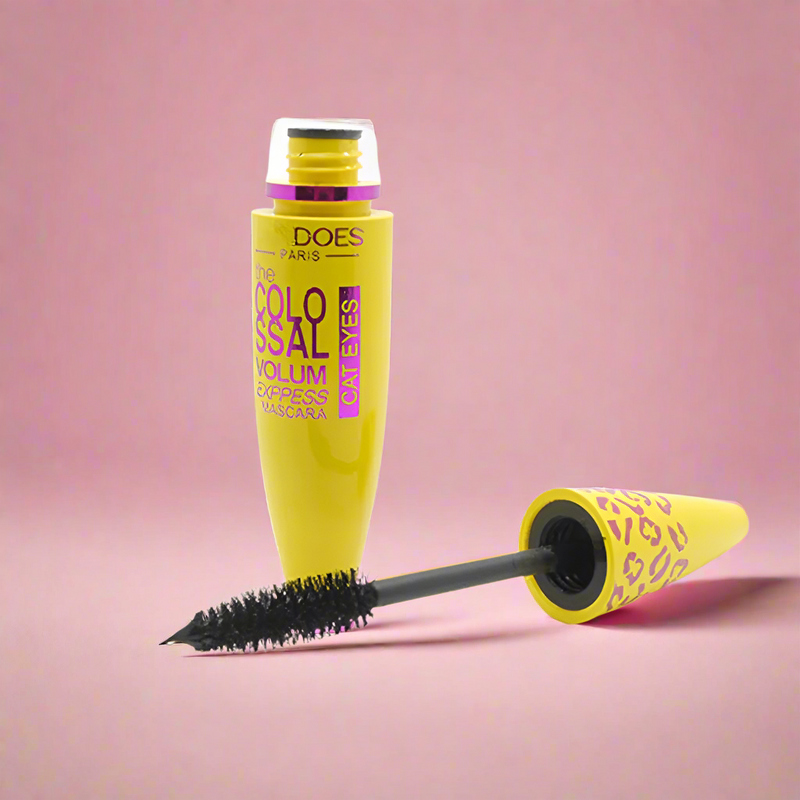 Kosmetische Längenverlängerung Schwarze Mascara 