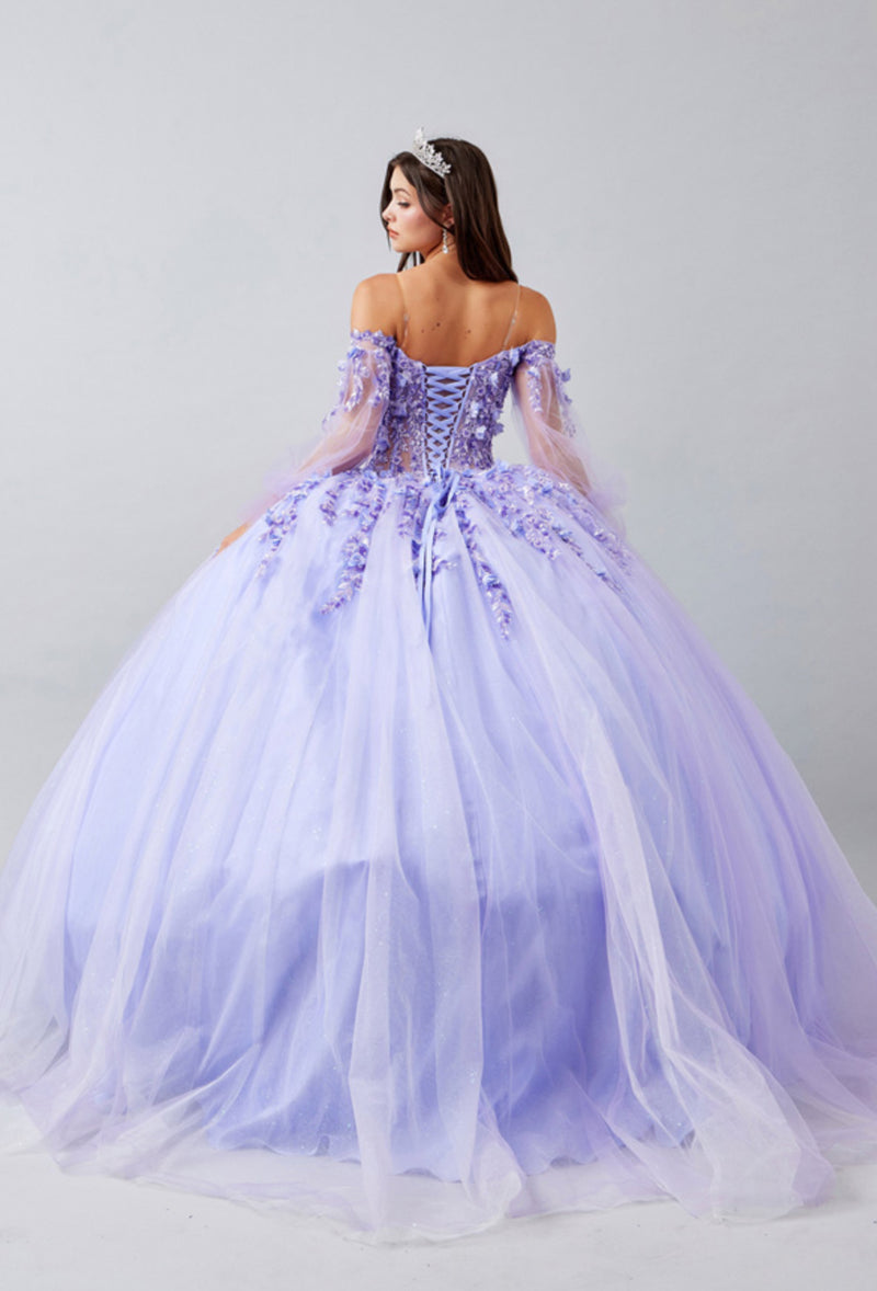 Enchanted Elegance Quincenera Gown Luxurious Weddings