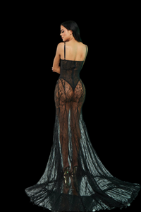 Ultra Sexy Lace Night Dress for Women