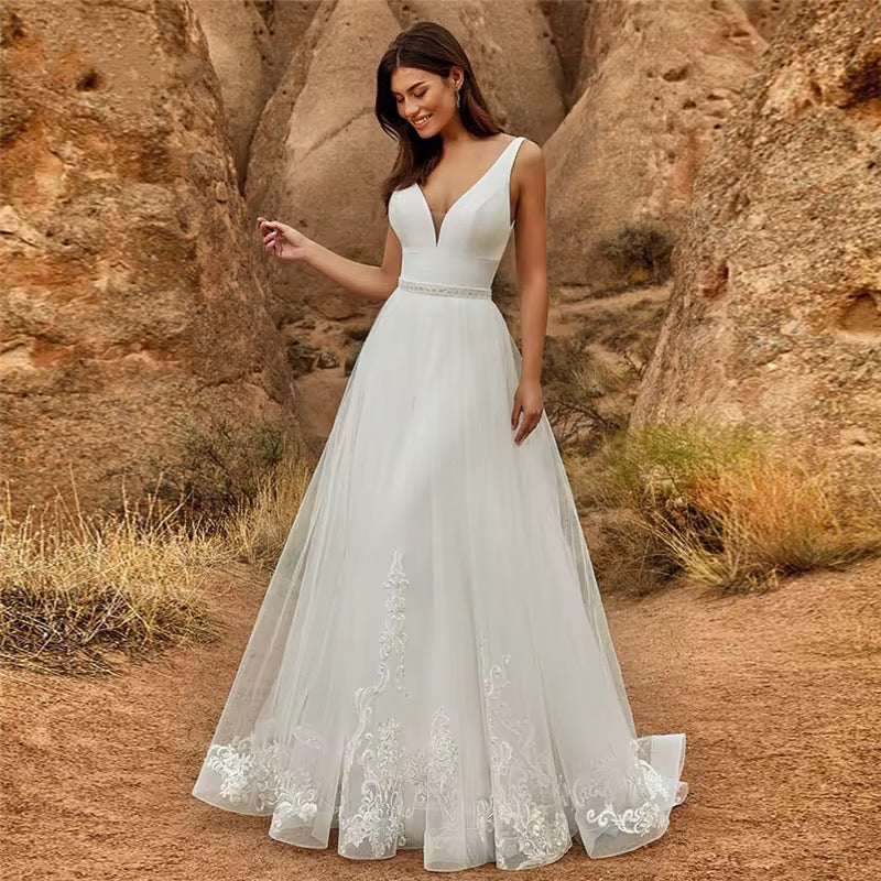 Convertible Lace Wedding Dress