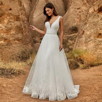 Convertible Lace Wedding Dress