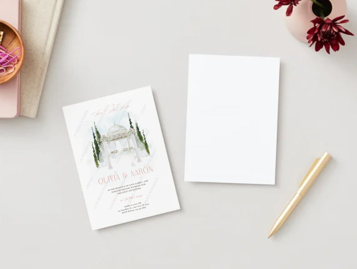 Custom Wedding Invitations #14