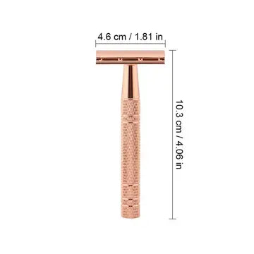 Aluminum Double Edge Safety Razor Classic Shaving Tool Luxurious Weddings