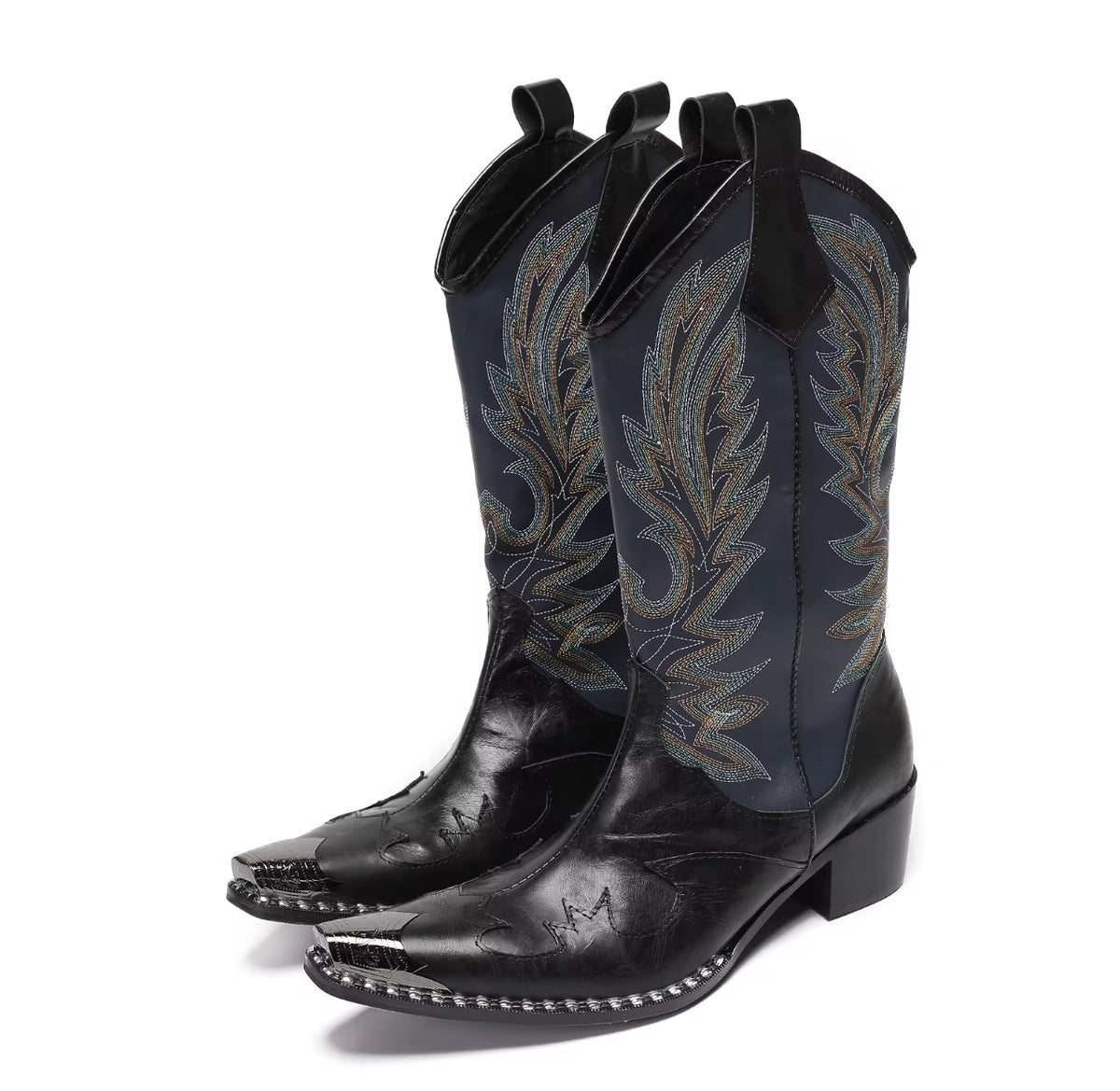Men’s Black Cowboy boots