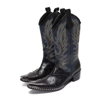 Men’s Black Cowboy boots