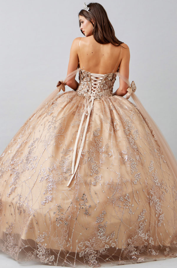 Royal Radiance Quinceanella gown Luxurious Weddings