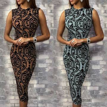 Tatiana Sleeveless Evening Bodycon Dress Luxurious Weddings