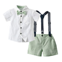 Boy Shirt Shorts Sets Clothing Luxurious Weddings