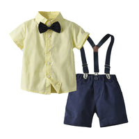 Boy Shirt Shorts Sets Clothing Luxurious Weddings
