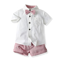 Boy Shirt Shorts Sets Clothing Luxurious Weddings