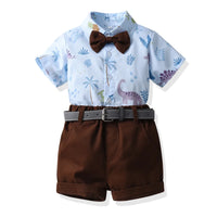 Boy Shirt Shorts Sets Clothing Luxurious Weddings
