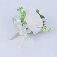 Bridal Bridesmaid Wedding Bouquet Handmade Artificial Rose Silk Flowers Silk Rose Bouquet