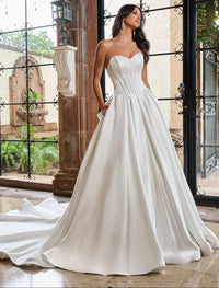 Bridal Ball Gown Long Wedding Dress Wedding Dress Luxurious Weddings
