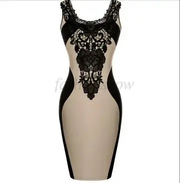 Gothic Embroidered Sleeveless Dress Luxurious Weddings