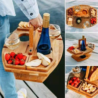 Wooden Wine Rack, Serveware Luxurious Weddings