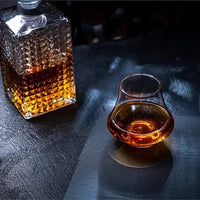 The Connoisseur's Set - Whiskey Stones & Crystal Nosing Tasting Glass Luxurious Weddings