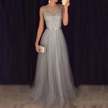 Elegant Prom Gowns Sequin Dress Luxurious Weddings