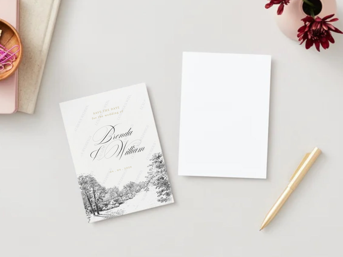 Custom Wedding Invitations #13