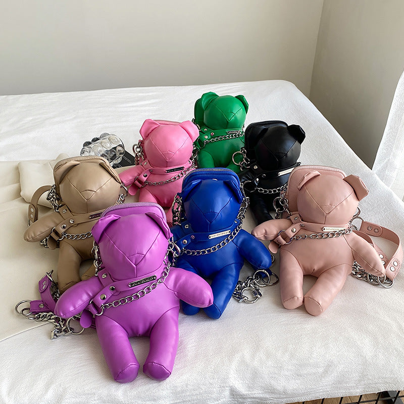 Teddy Bear Phone Bag Handbags Luxurious Weddings