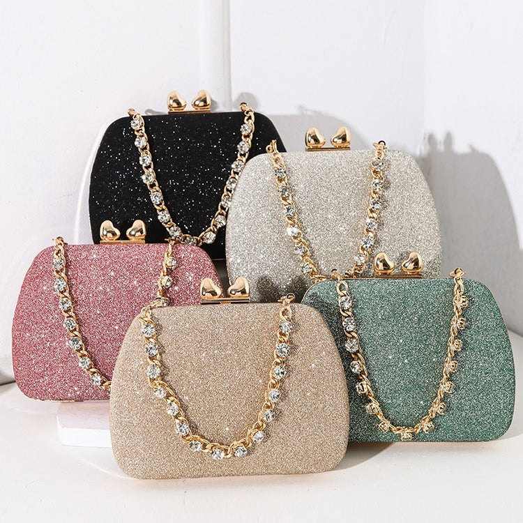 Little Love Water Diamond Chain Bag Handbags Luxurious Weddings