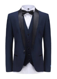 Men's 3pc Premium Gino Vitale Tuxedo Luxurious Weddings