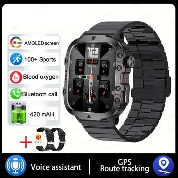 Military Smartwatch For Men Luxurious Weddings