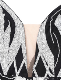 Dianna sequin Gown Dress Luxurious Weddings